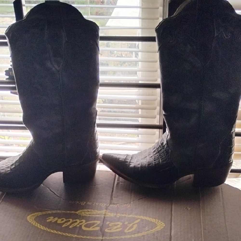 Women's JB Dillon Boots Gray And Black